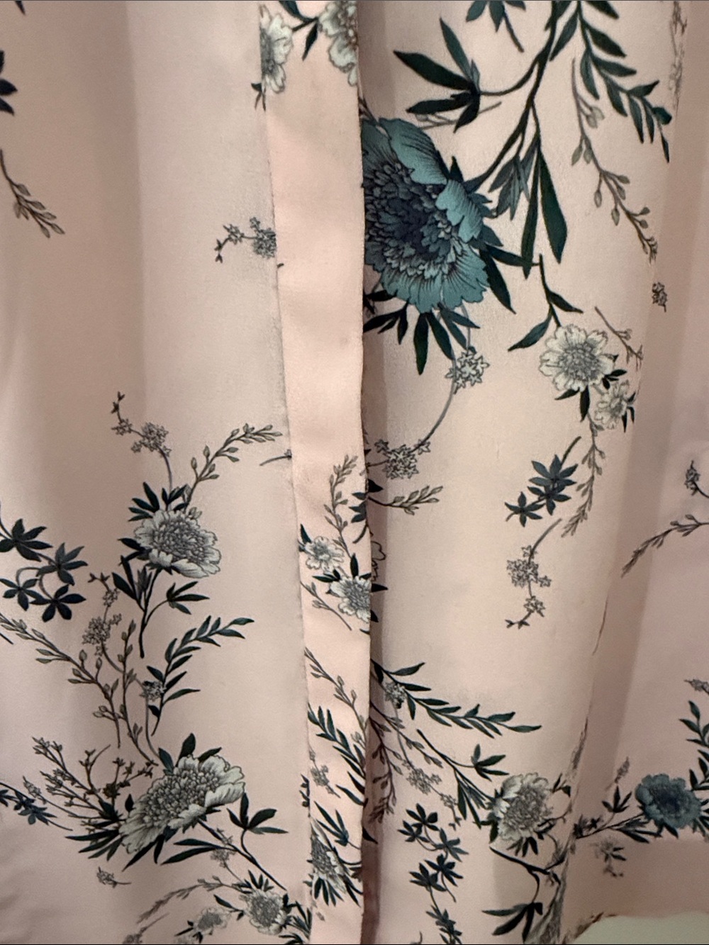 Hobbs London Pink Floral Button-Front Silk Blouse - Picture 4 of 7